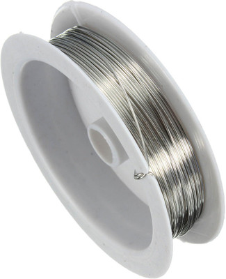 

Udhayam Silver Colored Copper Beading Wire for DIY Jewelry Beads
