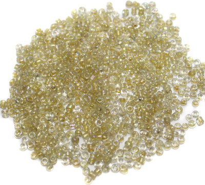 

Jaunty Beadsnfashion Inside Color Seed Beads Yellow Luster (100 Gm)