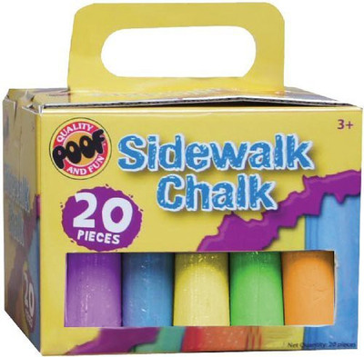 

POOF POOF 20-Piece Sidewalk Chalk