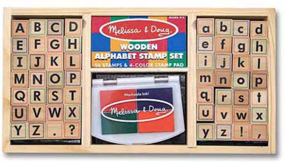 

Melissa & Doug Alphabet Stamp Set