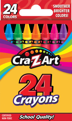 

Winning Moves 24ct Crayons, peggable box - CraZArt
