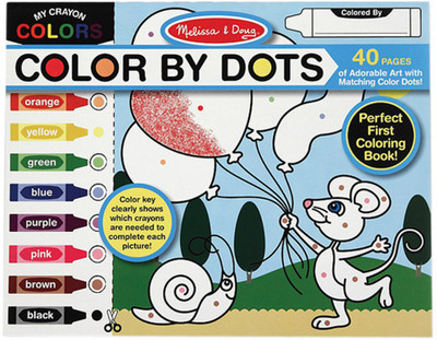 

Melissa & Doug Color by Dots