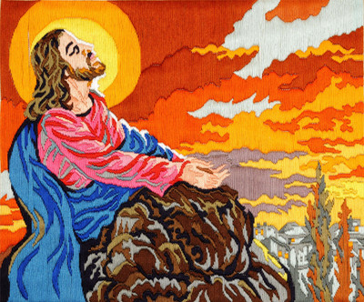 

Anchor Stitch Kit-Gethsemane Prayer