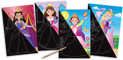 

Melissa & Doug Scratch Art Princesses