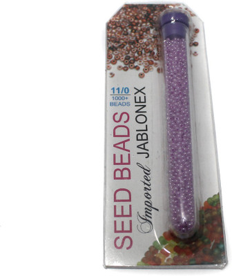 

Jaunty Beadsnfashion Imported Jablonex Seed Beads Ceylonese Pink
