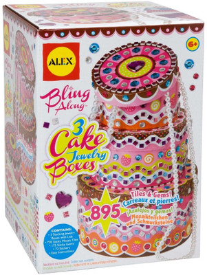 

Alex Toys 3 Cake Jewelry Boxes