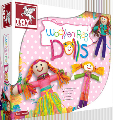 

Toy Kraft Woollen Rag Dolls