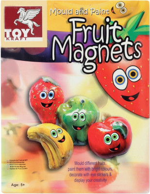 

Toy Kraft Mould n Paint - Fruit Magnets