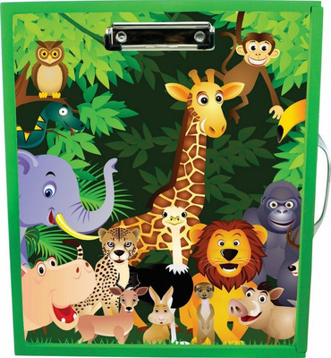 

Enigmatic Woodworks Wooden Art Box - Jungle Safari Theme(Green)
