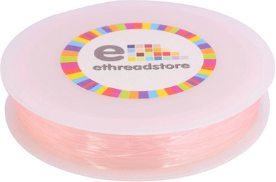

GOELX Elastic Beading Wire for jewelry making pink