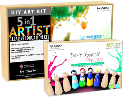 

Be Cre8v Little Artist Creative DIY Combo Pack
