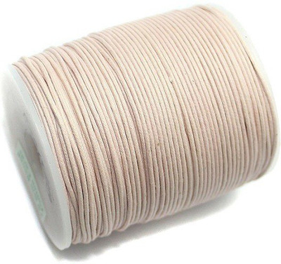 Jaunty Beadsnfashion Jewellery Making Cotton Cord Peach 1 MM (100 Mtrs.)