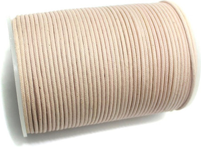 Jaunty Beadsnfashion Jewellery Making Cotton Cord Peach 2 MM (100 Mtrs.)