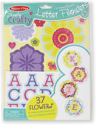 

Melissa & Doug Simply Crafty - Personalized Letter Flowers