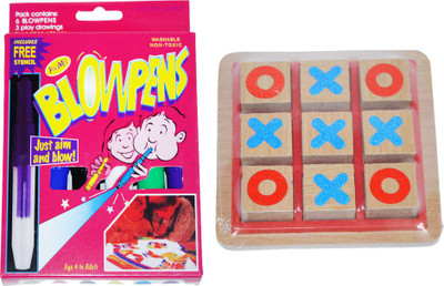 

Dream Bag Wooden Tic Tac Toe & Magic Spray Pens
