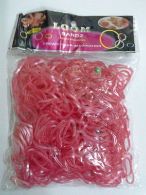 

Shatchi Shining Pink 600 Loom Band Refill Kit Kids Arts Crafts Toys With S Clips & Hook, Birthday, Anniversary, Festival