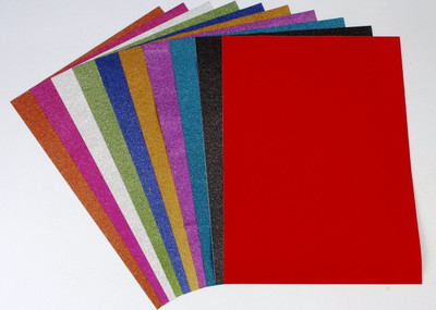 

Hobbycraft Adhesive Glitter Holographic Card Sheets