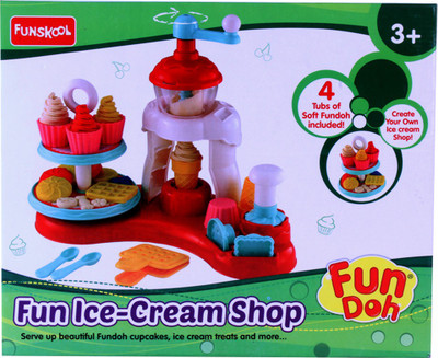 

Funskool Fundoh fun ice cream shop playset