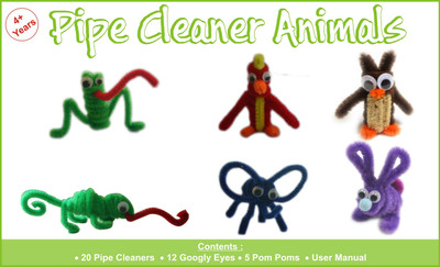 Atanands Pipe Cleaner Animals