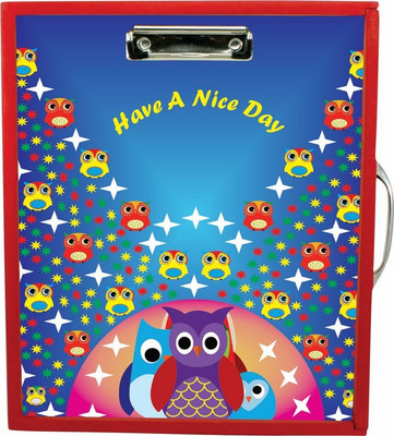 

Enigmatic Woodworks Wooden Art Box - Owl Theme1(Red)