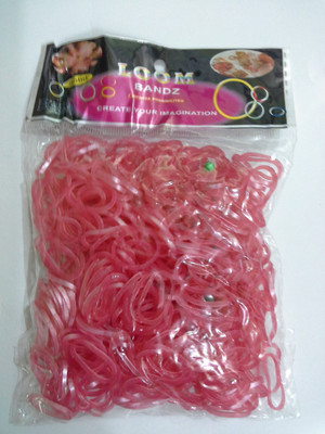 

Shatchi 600 Metallic Pink Loom Band Refill Kit Kids Toys Arts Crafts Toys With S Clips & Hook, Gift For Birthday, Anniversary, Festival