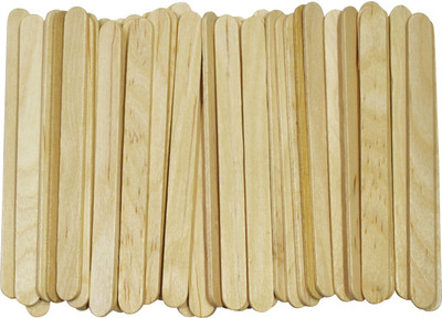 

AsianHobbyCrafts 50 pcs “Supreme Quality Wooden Ice Cream Sticks” (Multicolor) Size 10 x 2cm For DIY Crafts, Hobby Crafts, Project Work, Scrapbooking.
