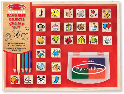

Melissa & Doug Favorite Things: Wooden Stamp Set
