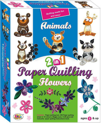 

Ekta Toys Paper Quilling Animal and Flowers