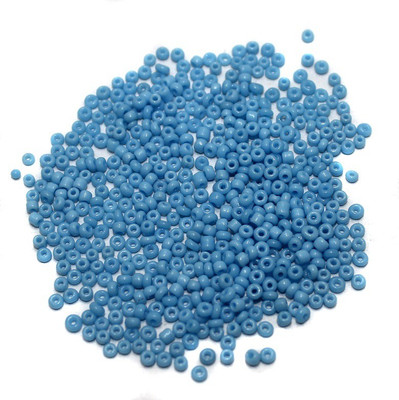 

Jaunty Beadsnfashion Seed Beads Turquoise Opaque (100 Gm)