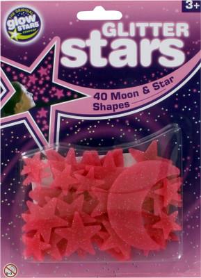 

Brainstorm Glow Glitter Stars