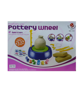 

Turban Toys Imaginative Art Pottery Wheel Set