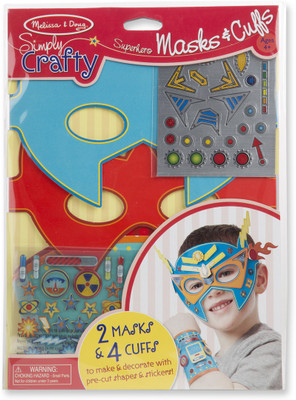 

Melissa & Doug Simply Crafty - Superhero Masks & Cuffs