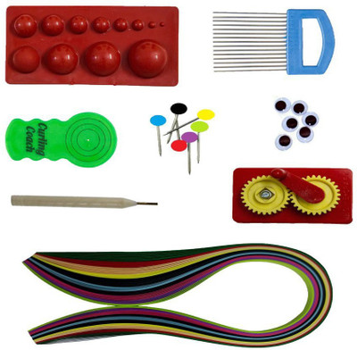 

Neo Gold Leaf 8pcs All in 1 Quilling Kit