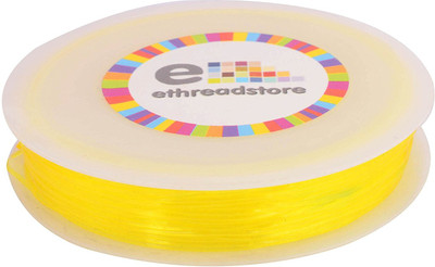 

GOELX Elastic Beading Wire for jewelry making yellow