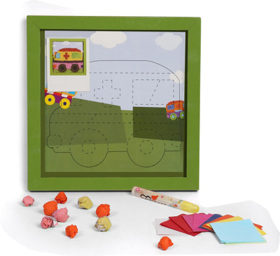 

Babyoodles Bus Diy 3D Paper Craft Wall Hanging