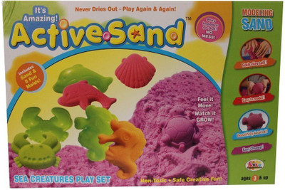 Ekta ACTIVE SAND SEA CREATURES PLAY SET