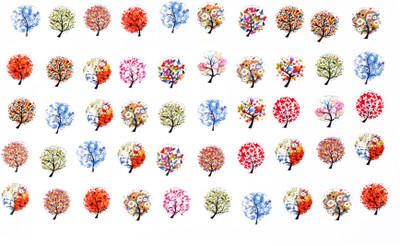 

Vardhman Printed Wooden Buttons , Tree Shape , Used In Dresses , Handicraft , Art & Craft , Scrap Booking , Decorations , Set Of 40 Buttons 2.5 Cm * 2.5 Cm