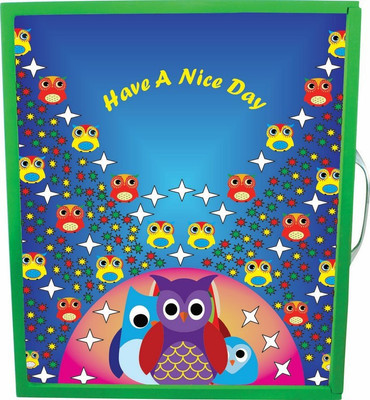 

Enigmatic Woodworks Wooden Art Box - Owl Theme1(Green)