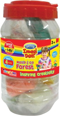 

Craftival Imagi Doh CID-024 Mould & Go Forest Pack of 2