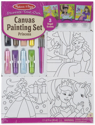 

Melissa & Doug Canvas Painting Set - P Pincess