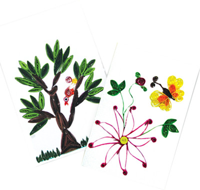 

Toy Kraft Paper Quilling Cards