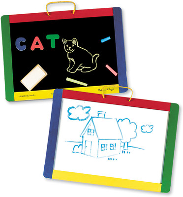 

Melissa & Doug Magnetic Chalkboard and Dry-erase Board