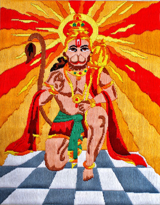 Anchor Stitch Kits - Jai Hanuman