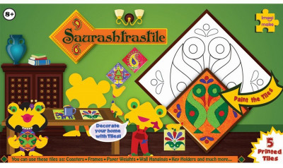 

Imagimake Sauratrastile Folk Art from Gujarat