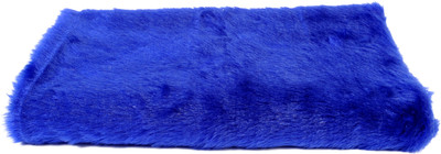 

Vardhman Fur Cloth color royal blue , Size 38 " x 34" , 2 Cms Hair Length Used For Dresses, Soft Toys Making, Jackets ,Cushions, Decorations Etc