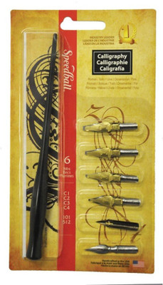 

Notions - In Network Speedball 6-Nib Calligraphy Lettering Set