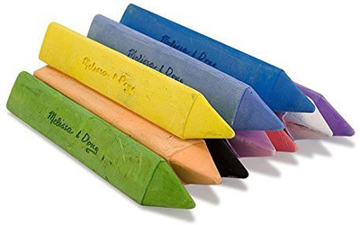 Melissa & Doug JUMBO TRIANGULAR CHALK STICKS