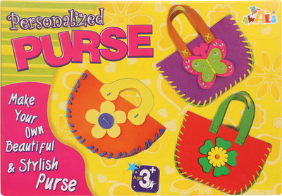 

Awals Multicolour Personalized Purse Activity Kit For Kids