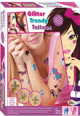 

Ekta Glitter trendy Tattoos