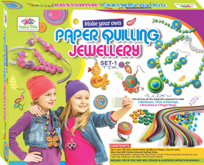 

Happy Kidz Paper Quilling Jewellery Art Toys